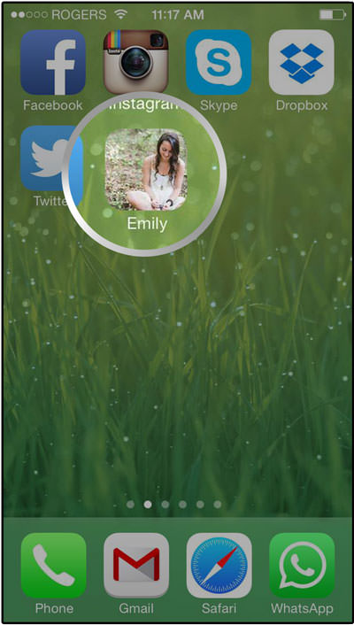 Personal mobile web app